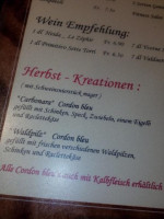 Steinerhof menu