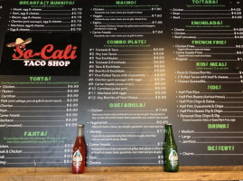 So-cali Taco Shop food