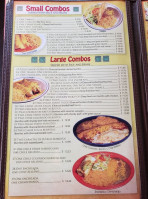 La Sierra Mexican menu