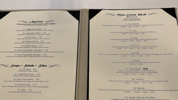 Shahi India Grill menu