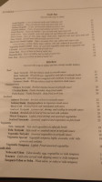 Shiroi Hana menu