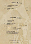 Rigoletto menu