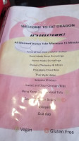 Fat Dragon menu