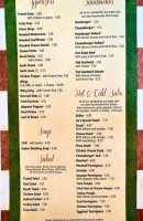 Lia's Pizza Italian menu