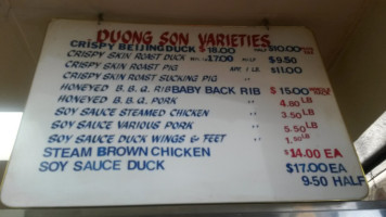 New Duong Son Bbq food