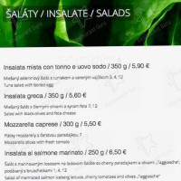 Vulcano menu