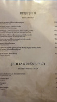 Gostilnica In Pizzerija Leščan menu