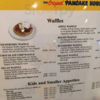 Original Pancake House (The) menu