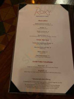 Roxy menu