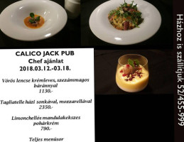 Calico Jack Pub food