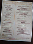 Chinooks Restaurant menu