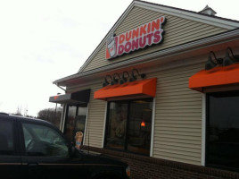 Dunkin' outside