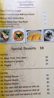 Khob Khun Thai Food menu