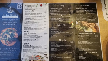 Thai Wok Kitchen menu