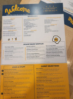 Waffle Stop menu