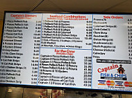 Captain Fish Chips menu