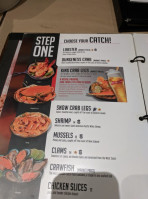 The Captain's Boil menu