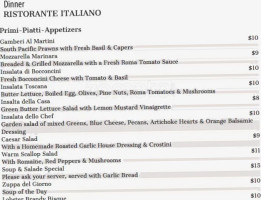 Bravo Cucina Ristorante Italiano menu