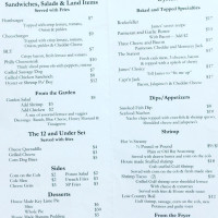 The Station Raw menu