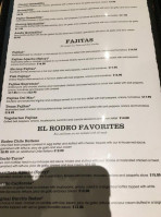 El Rodeo Steak House menu
