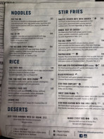 The Blue Elephant menu