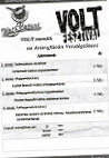 Aranyfacan Vendeglo Sopron menu