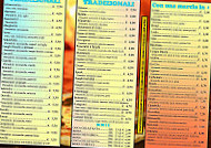 Pizzeria Mimi Coco menu