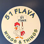 51 Flava Wings And Things menu