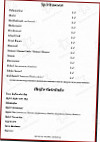 Gasthaus Riedler Unterwirt menu