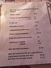 Jeff's Taproom Grille menu