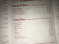 Thanh Van menu