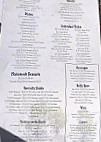 Alabama Jacks menu