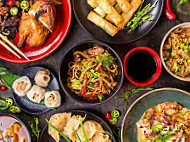Five Dragon Congee Noodle food