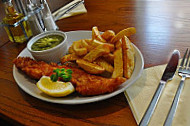 Woody's Fish And Chips food