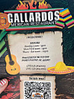 Gallardo’s Mexican menu