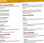 Wimpy's menu