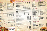 Original Italian Pizza menu