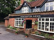 The Winterton Arms outside