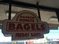 Rainbow Donuts outside