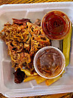 Wabash Bbq food