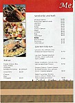 Technology Office Park Cafe menu