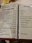 Pizzeria Vecchia Napoli menu