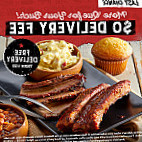 Famous Dave's B-que food