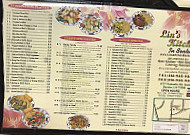 Lins Kitchen menu