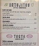 Coyotito Mexican Cantina menu
