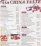 China Taste food