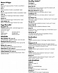 Cafe 63 menu