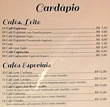 Camarão e Cia menu
