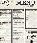 Bistro Sixty5 menu