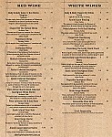 Aberfoyle Hub Tavern menu